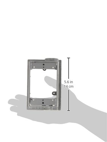 Thomas & Betts IHEF2-1 1-Gang Universal Box Extension Ring, Flanged - Image 3