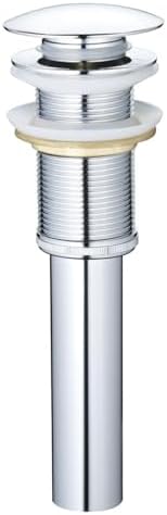 Bathroom Vessel Sink Drain Without Overflow by EnjoyYouLife