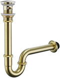 Bathroom Basin Sink U Shape Stopper Complete Set, Adjustable Height 1-1/4 by Segistan