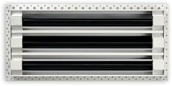 BUILDMART - 14x6 MUD-in Air Vent Cover - Drywall MUD in White Air Vent - MUD - Image 2