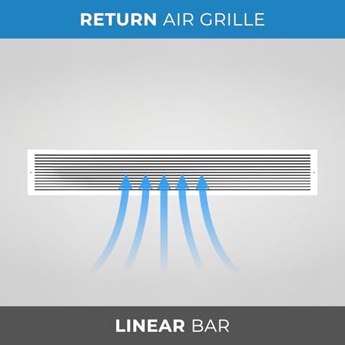 HVAC Premium 30" X 4" Aluminum Return Grille - Image 6
