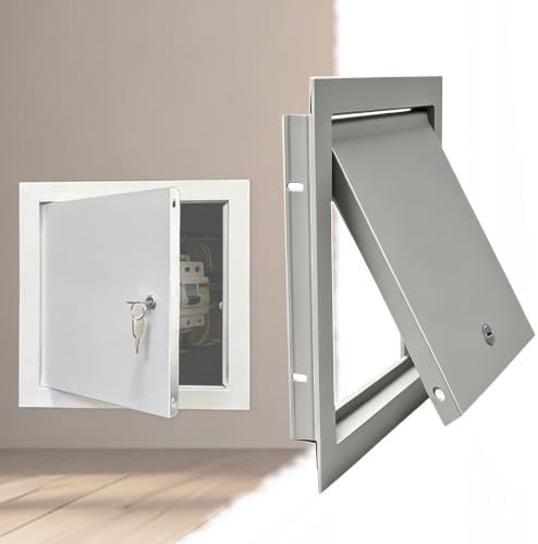 Gray Aluminum Access Door 6x8in Concealed Inspection Panel by Unknown