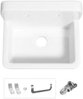 Eridanus 21" Utility Sink, Wall Mount Farmhouse Laundry Sinks by ERIDANUS