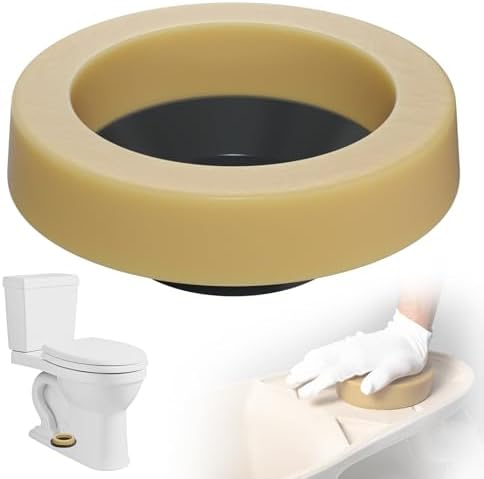 Universal Extra-Thick Toilet Wax Ring, Heavy-Duty Wax Ring by iFealClear
