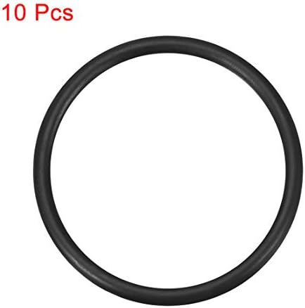 uxcell Nitrile Rubber O-Rings 40.8mm OD 35.5mm ID 2.65mm Width, Metric Sealing - Image 2