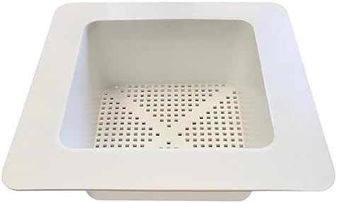 Krowne 30-141 11-3/4" Plastic Floor Drain Strainer, Fits 8" x 8" Bowl and Bar by Krowne
