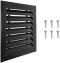PATIKIL 14 x 14 Inch Gable Vent, 12 x 12 Inch Duct Opening Size by PATIKIL