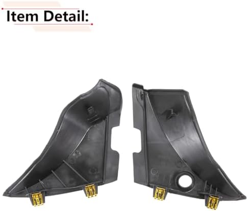 RLB-HILON 1Pair Windshield Wiper Cowl End Cap Panel - Image 5