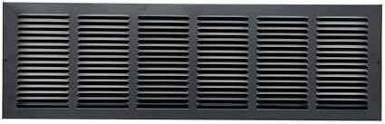 Fits 30x8 Duct Opening | Steel Baseboard Return Air Grille by Handua | Vent - Image 4