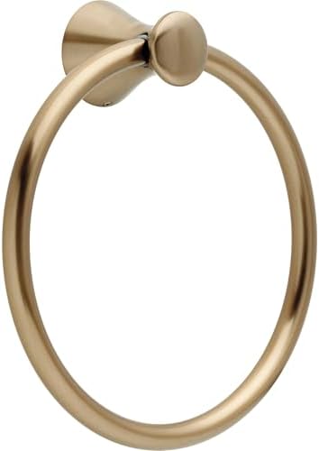 Delta Hand Towel Holder | Champagne Bronze Ring by Unknown