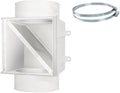 Dryer Duct Lint Trap, Extra Heat Dryer Saver, Accommodates 4" Transition Ducts by Unknown