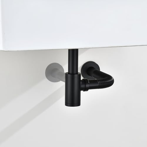 Bathroom Sink P-Trap Complete Set Adjustable Threaded Tube 1-1/4 Bottle Trap - Image 5