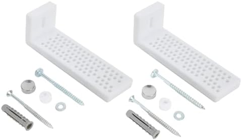 Toilet Bidet L-shaped Foot Mounting Bolts Set Toilet Pan Fix To Floor Kit by Jumplushion