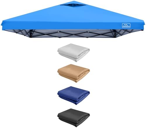 8x8 Replacement Top Pop Up Canopy Tent Cover Roof by KAMPKEEPER