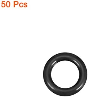 uxcell 50pcs 8x5x1.5mm Nitrile Rubber O-Rings Metric Sealing Gasket - Image 2