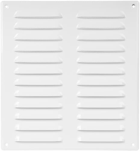 Repa Market 10" x 11" White Steel Vent Cover – Wall & Ceiling Air Return Grille by RepaMarket