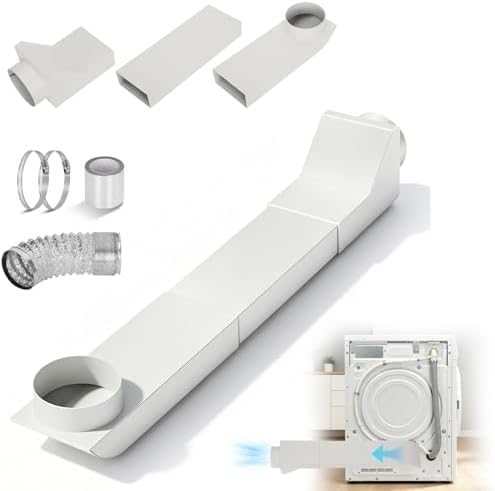 Periscope Dryer Vent Connector Kit, Upgraded 304 Stainless Steel, Adjustable by Unknown