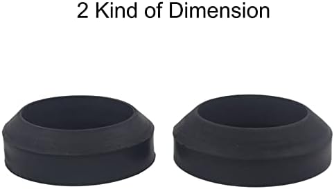Universal Toilet Tank to Bowl Gasket Repair Kit, Fits 3-Inch 3.5-Inch Flush - Image 2