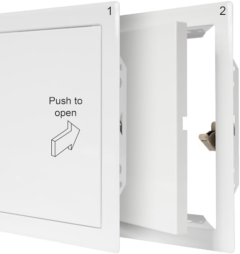 Vent Systems 8'' x 8'' Inch White Metal Access Panel - Image 7