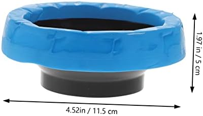 2pcs Toilet Wax Ring Replacement Kit Compatible Toilets Leak Seal Easy - Image 2