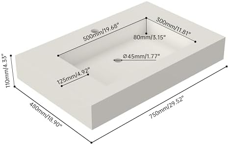 30 inch Wall Mount Floating Vanity - Image 3