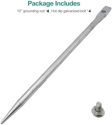 Portable Ground Rod Solid Pin-type Design Galvanized Grounding Rod - Image 7
