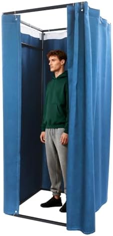 Clothing Store Fitting Room, Temporary Mobile Privacy Protection Room by Unknown