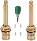 Brass Faucet Cartridge Replacement Kit M20 x 1.5 Ceramic Valve Pair by Unknown