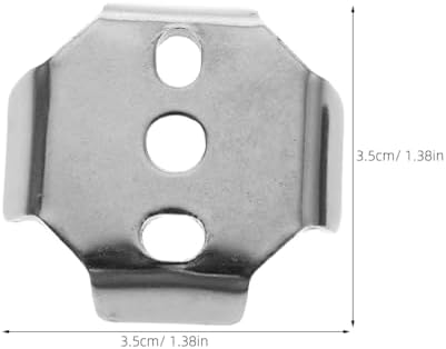 Luxshiny Towel Bar Mounting Hardware 2 Pack Bath Towel Rack Replacement Bracket - Image 2