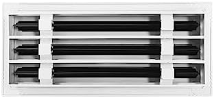 BUILDMART - 16x6 White Modern AC Vent Cover - Decorative Air Vent - Standard - Image 2