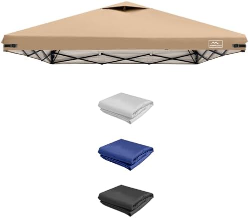 12x12 Replacement Top Pop Up Canopy Tent Cover Roof by KAMPKEEPER