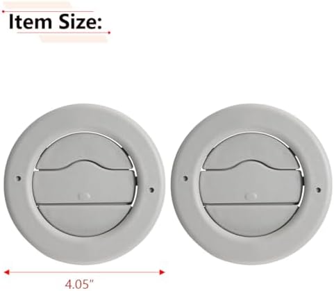 RLB-HILON Roof Air AC Vent Gray Color - Image 3