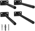 4-Pack 10 inch Floating Shelf Brackets, Hidden Shelf Bracket by FinestHomeDecor