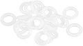 uxcell Silicone O-Ring 16x10x3mm VMQ Seal Ring Gasket White 20pcs by uxcell