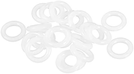 uxcell Silicone O-Ring 16x10x3mm VMQ Seal Ring Gasket White 20pcs by uxcell