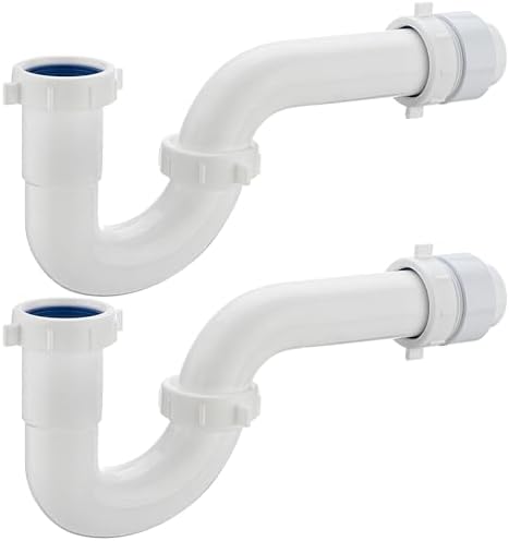 Yariwiz White 1-1/2 inch P Trap by Yariwiz