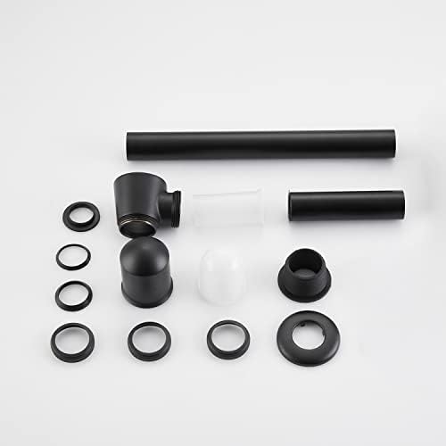 Bathroom Bottle P Trap Waste Pipe 1-1/4 inch Slip Inlet Drain, Lavatory - Image 5