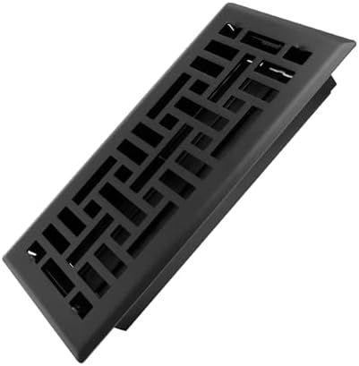Howeall 4x10 Inches Heavy Duty Walkable Floor Register Easy Adjust Air Supply by Howeall