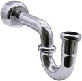 Westbrass D401-1-26 1-1/4" 17 ga. Brass P-Trap by Westbrass
