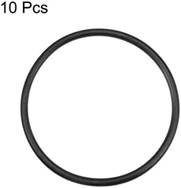 uxcell Nitrile Rubber O-Rings 110mm OD 98.6mm ID 5.7mm Width, Metric Nitrile - Image 2