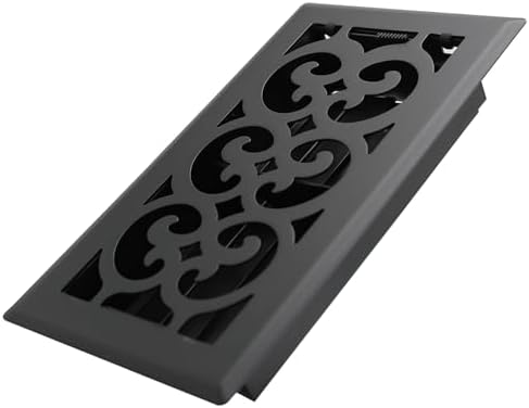 Howeall 4x8 Inches Heavy Duty Walkable Floor Register Easy Adjust Air Supply by Howeall
