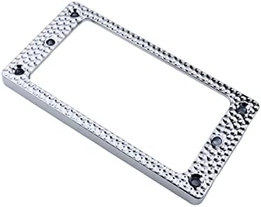 Guyker Metal Flat Humbucker Cover, Pickup Mounting Ring Set - Image 3
