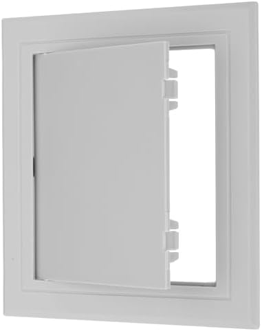 PATIKIL 7x7 inch Removable Hinged Access Panel, ABS Plumbing Access Doors Easy by PATIKIL