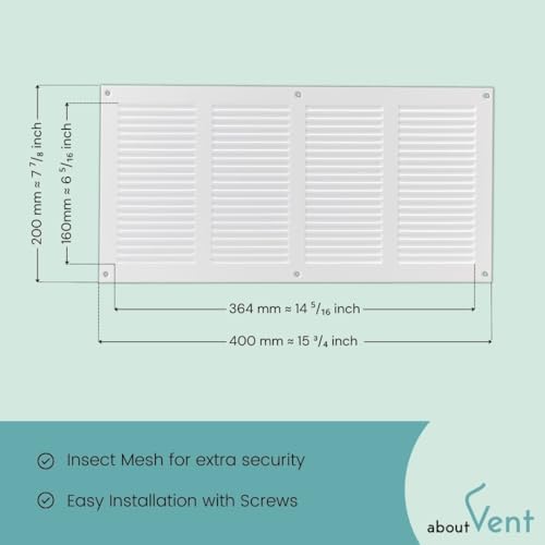 14x6 inch Vent Cover - Image 5