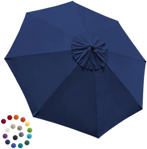 EliteShade USA 9FT Patio Umbrella Replacement Covers 8 Ribs Market Umbrella by EliteShade
