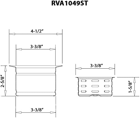 Ruvati Deep Garbage Disposal Flange - Image 6