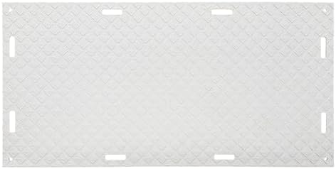 Neo-Pure HDPE White Ground Protection Mat, Heavy-Duty Construction Support Mat by neo
