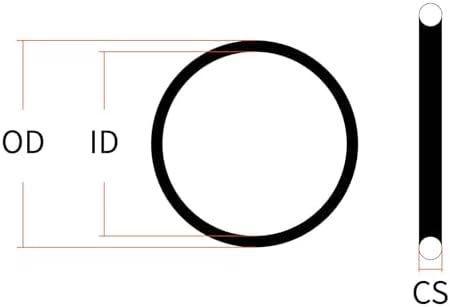 335 O-Ring, 75A Durometer, 2-3/4" ID, 3-1/8" OD, 3/16" Width - Image 2