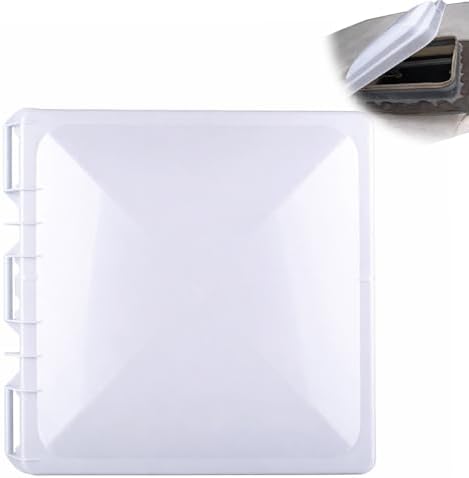 RV Roof Vent Cover Replacement 13" x 13", Check Size and Hinge Style by Swess