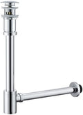 RANDOM Chrome Brass Bottle P Trap by RANDOM